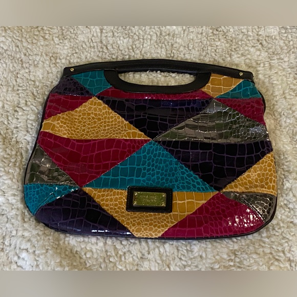 Nine West NWOT Jewel Tone Clutch - Picture 2 of 3